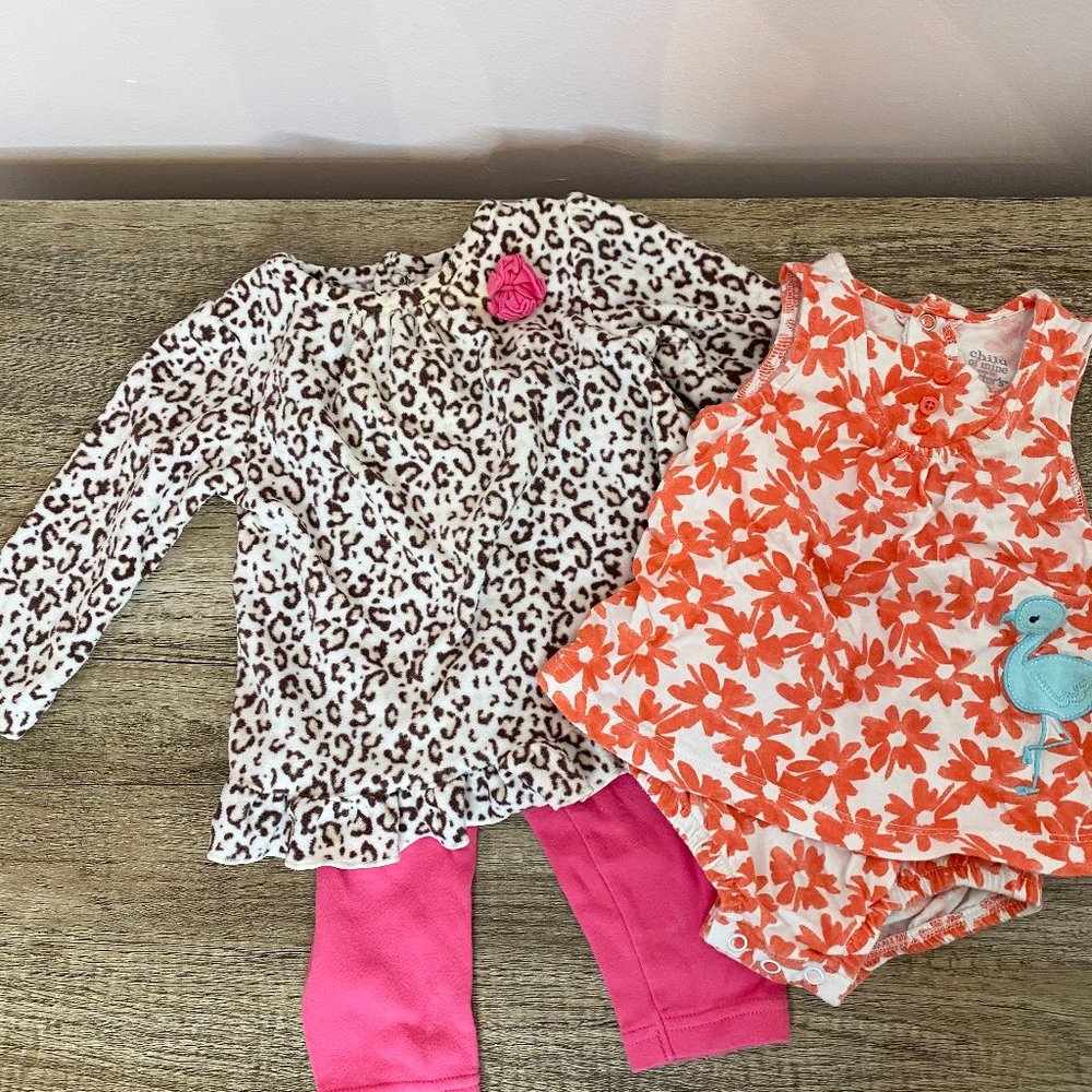 Carter's 3 Piece Bundle Size 6-9 Months